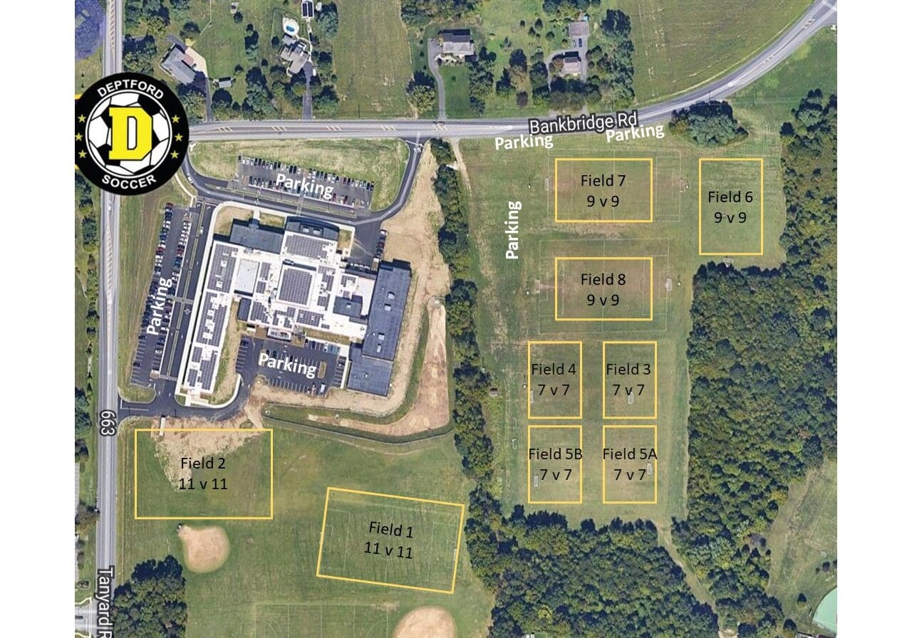 Deptford Middle School map